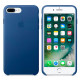 Оригінальний чохол Apple Leather Case для iPhone 8 Plus / 7 Plus Sapphire (MPTF2)