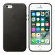 Чохол Apple Leather Case для iPhone 5 / 5s / SE Black (MMHH2)