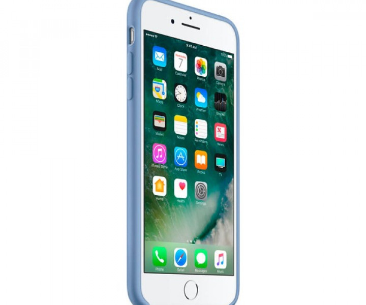 Оригінальний чохол Apple Silicone Case для iPhone 8 Plus / 7 Plus Azure (MQ0M2)