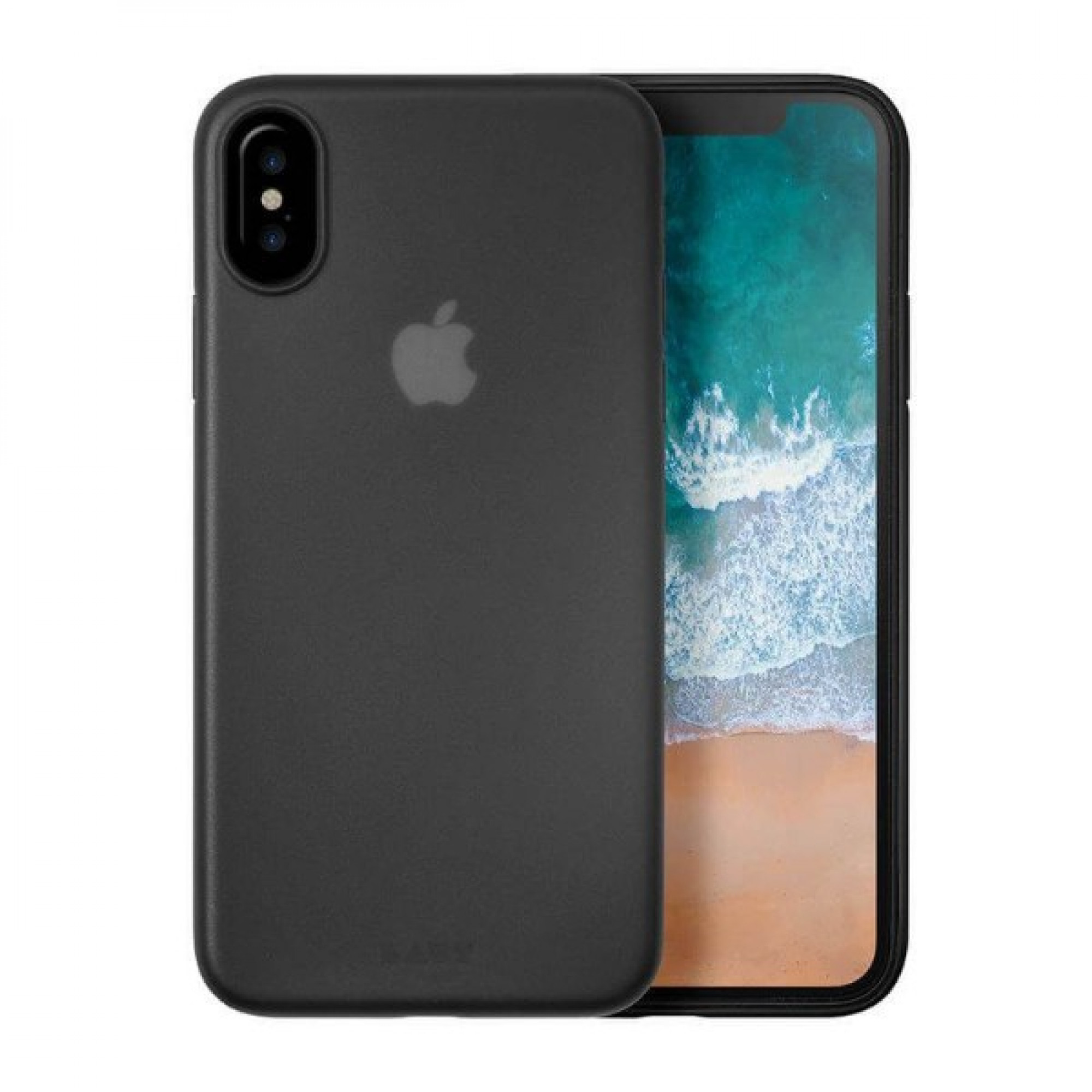 Чохол LAUT SLIMSKIN для iPhone X Black (LAUT_iP8_SS_BK)