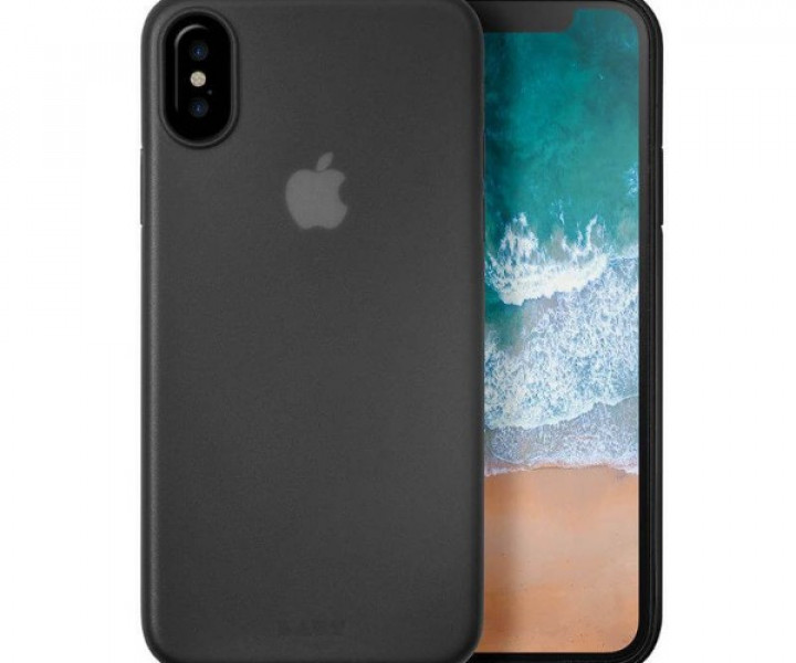 Чохол LAUT SLIMSKIN для iPhone X Black (LAUT_iP8_SS_BK)