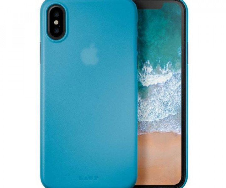 Чохол LAUT SLIMSKIN для iPhone X Blue (LAUT_iP8_SS_BL)