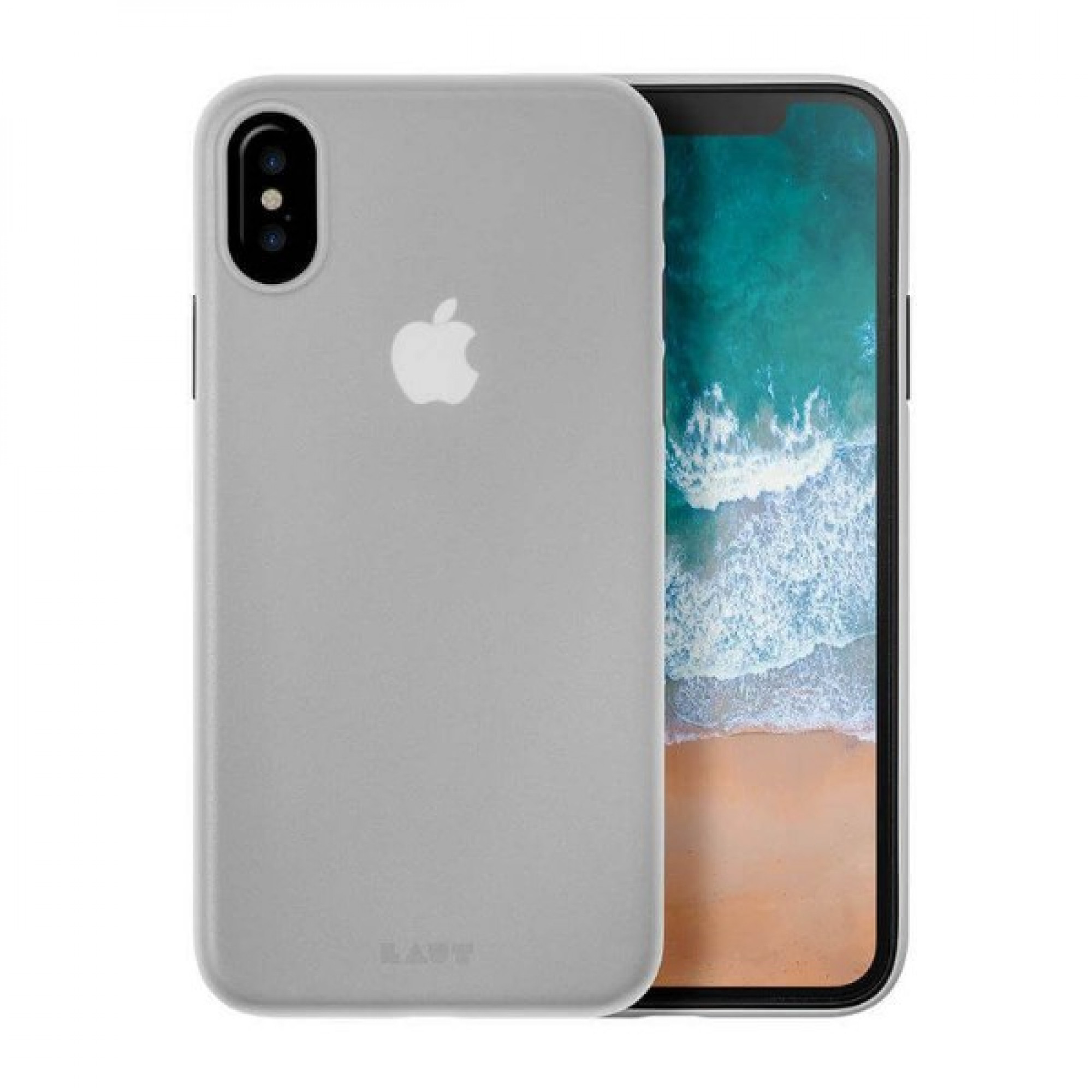 Чохол LAUT SLIMSKIN для iPhone X Clear (LAUT_iP8_SS_C)