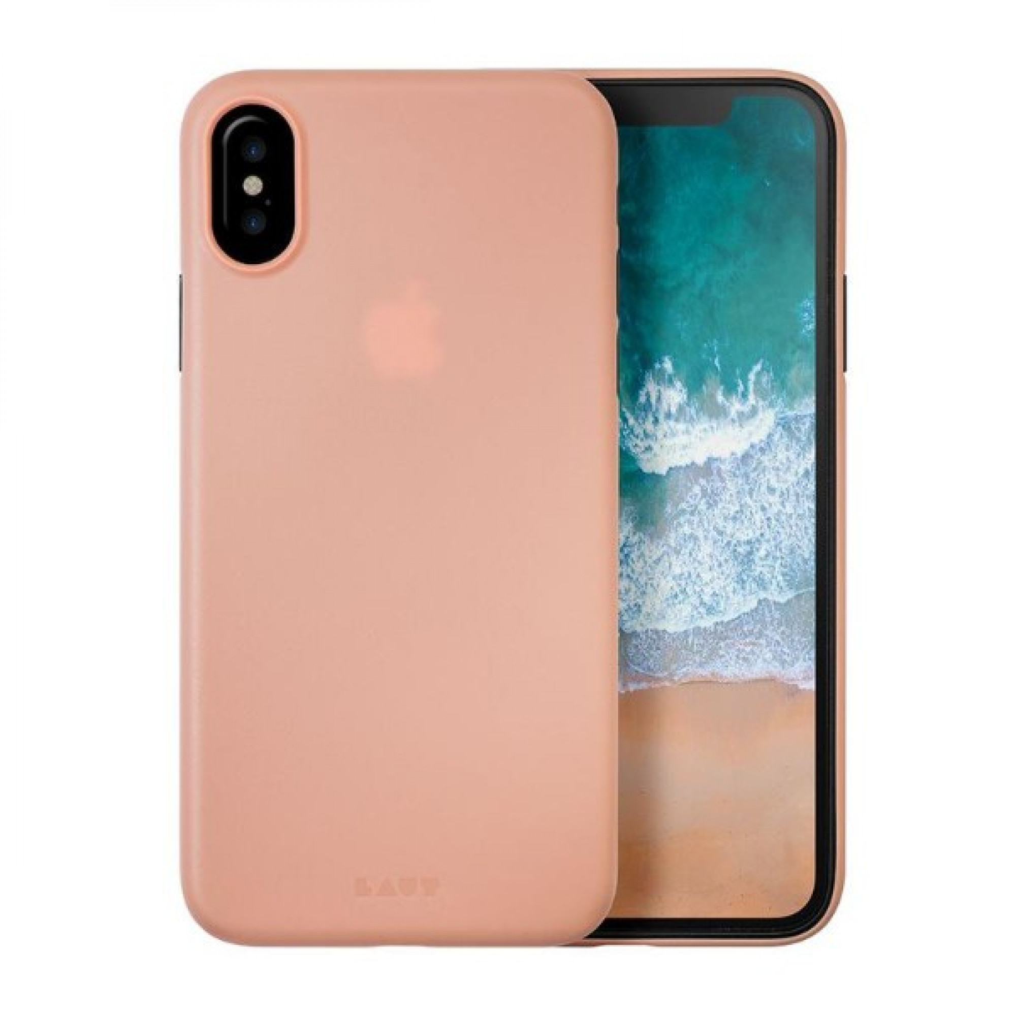Чохол LAUT SLIMSKIN для iPhone X Pink (LAUT_iP8_SS_P)