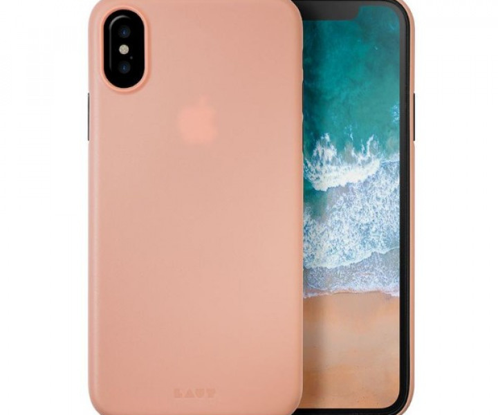 Чохол LAUT SLIMSKIN для iPhone X Pink (LAUT_iP8_SS_P)