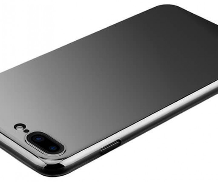 Чохол Baseus Glass Case для iPhone 7 Plus Mirror Black