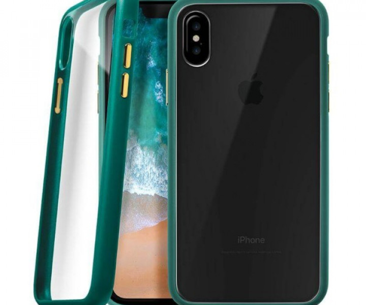 Чохол LAUT ACCENTS для iPhone X Green (LAUT_iP8_AC_GN)