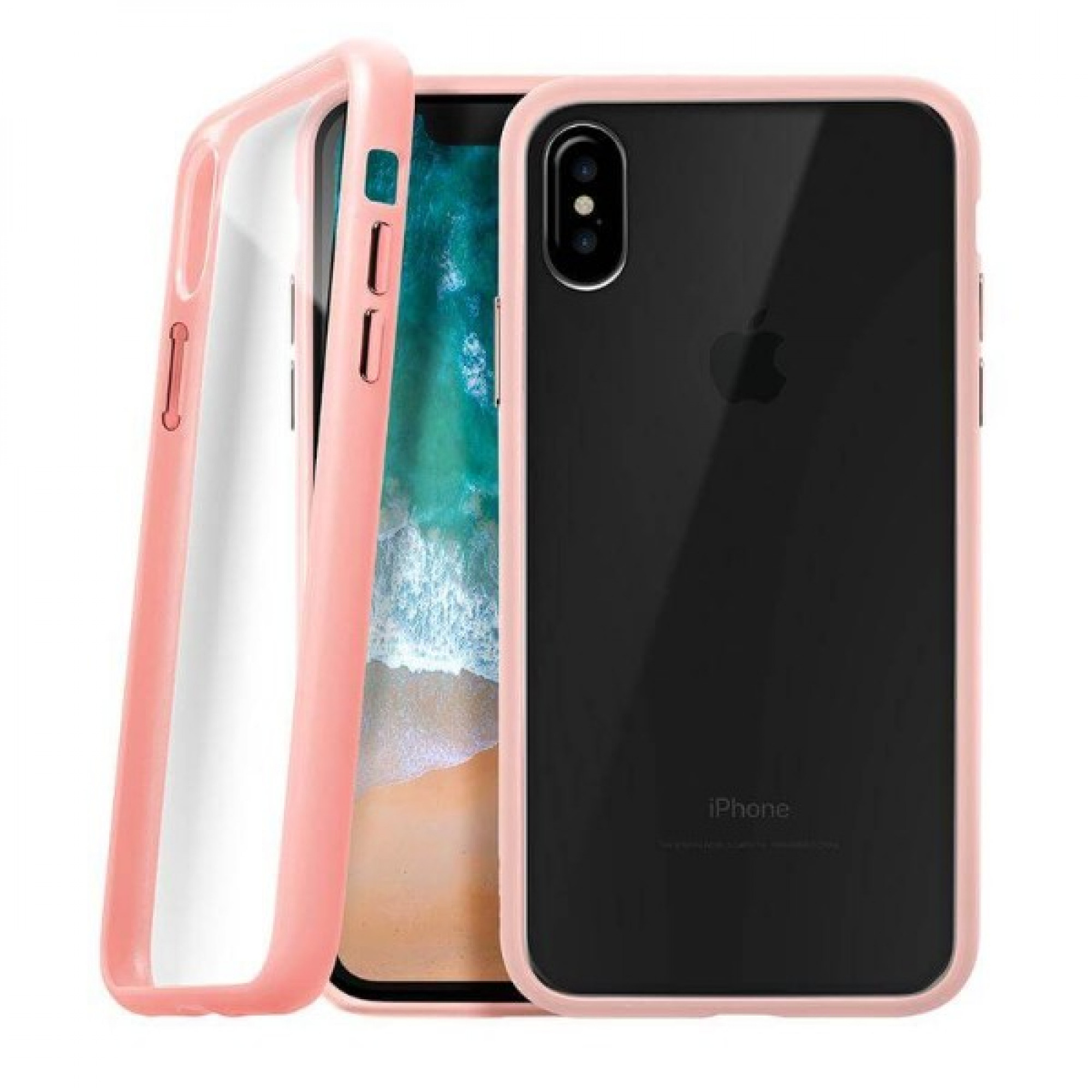 Чохол LAUT ACCENTS для iPhone X Nude (LAUT_iP8_AC_NU)