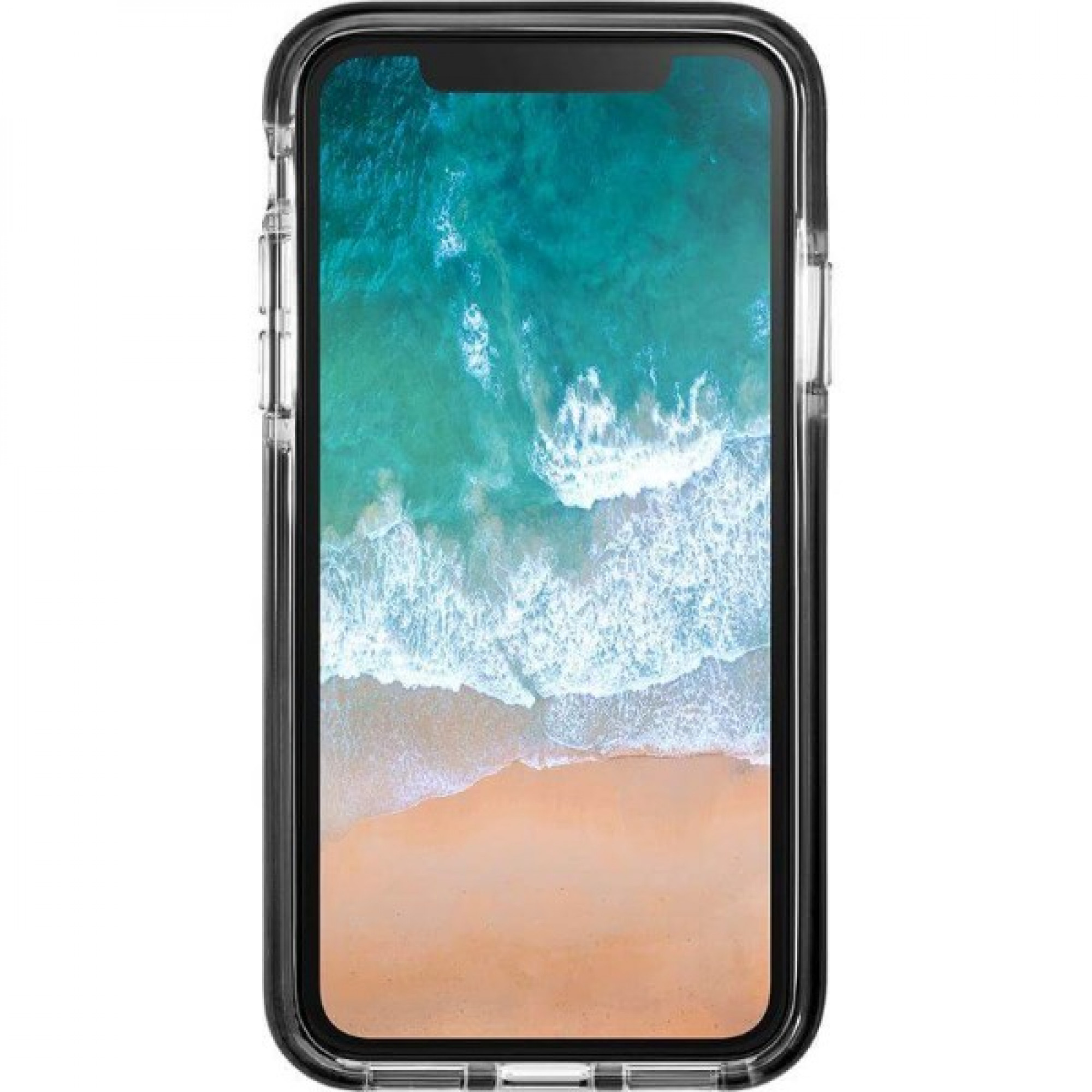 Чохол LAUT FLURO для iPhone X Black (LAUT_iP8_FR_BK)