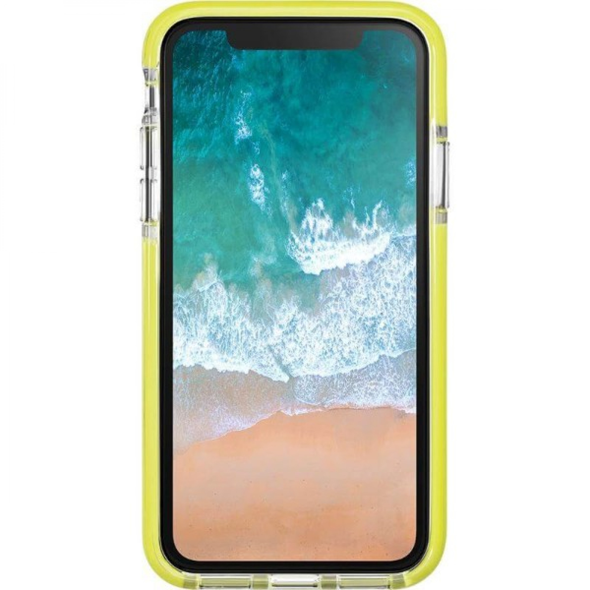 Чохол LAUT FLURO для iPhone X Yellow (LAUT_iP8_FR_Y)