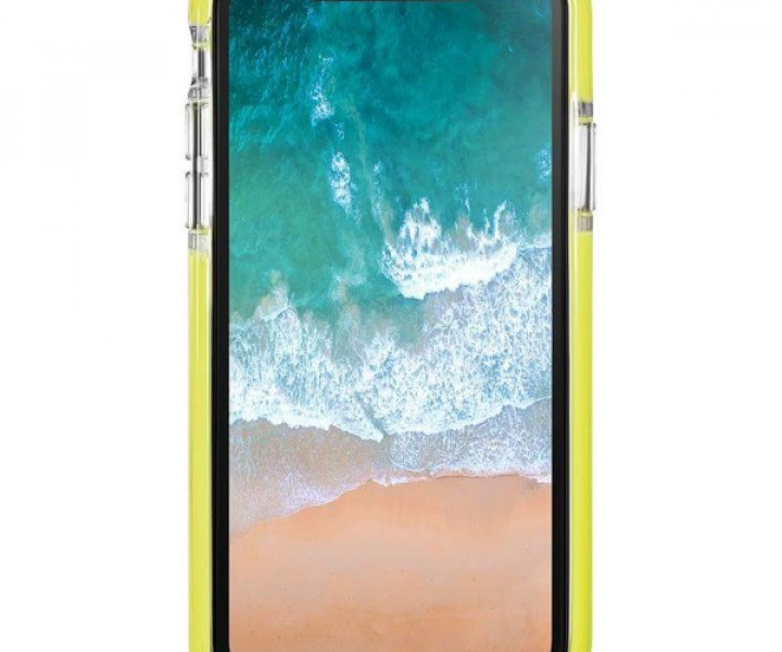 Чохол LAUT FLURO для iPhone X Yellow (LAUT_iP8_FR_Y)