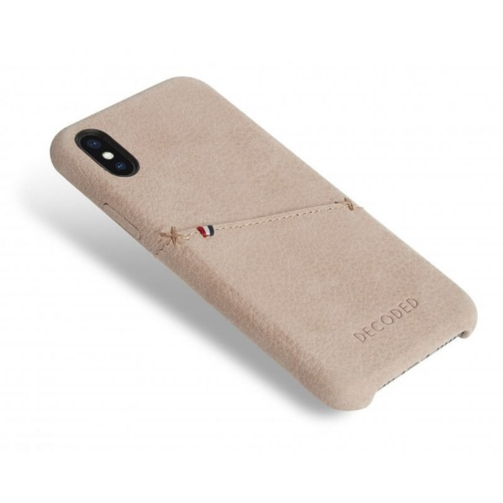 Чохол Decoded Leather Back для iPhone X Crema (D7IPOXBC3NL)