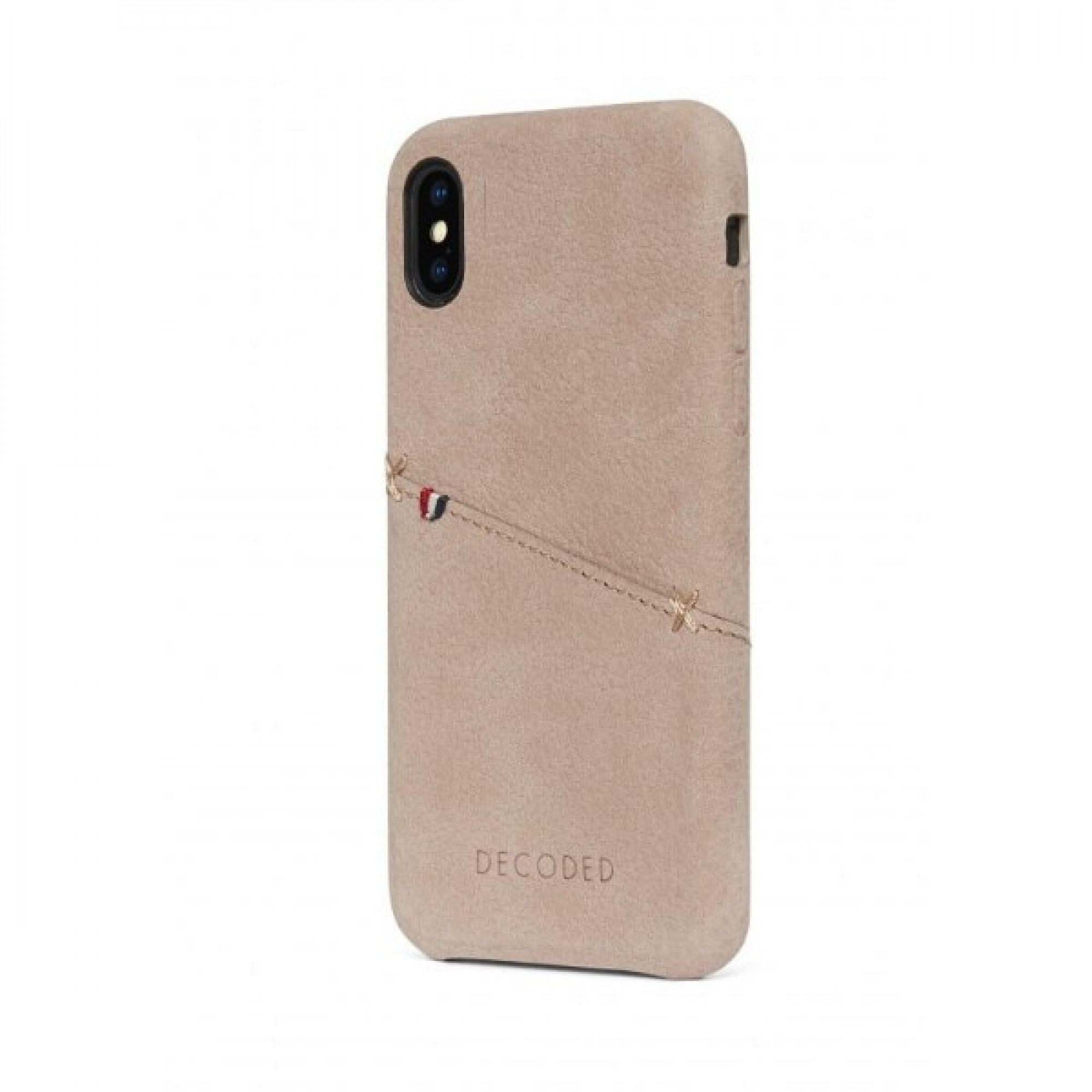 Чохол Decoded Leather Back для iPhone X Crema (D7IPOXBC3NL)