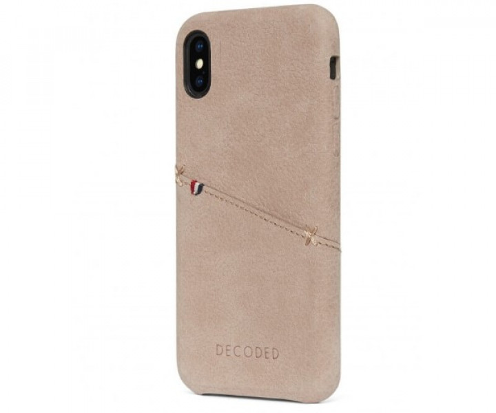 Чохол Decoded Leather Back для iPhone X Crema (D7IPOXBC3NL)