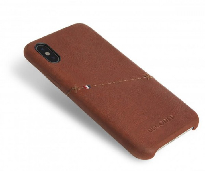 Чохол Decoded Leather Back для iPhone X Brown (D7IPOXBC3CBN)