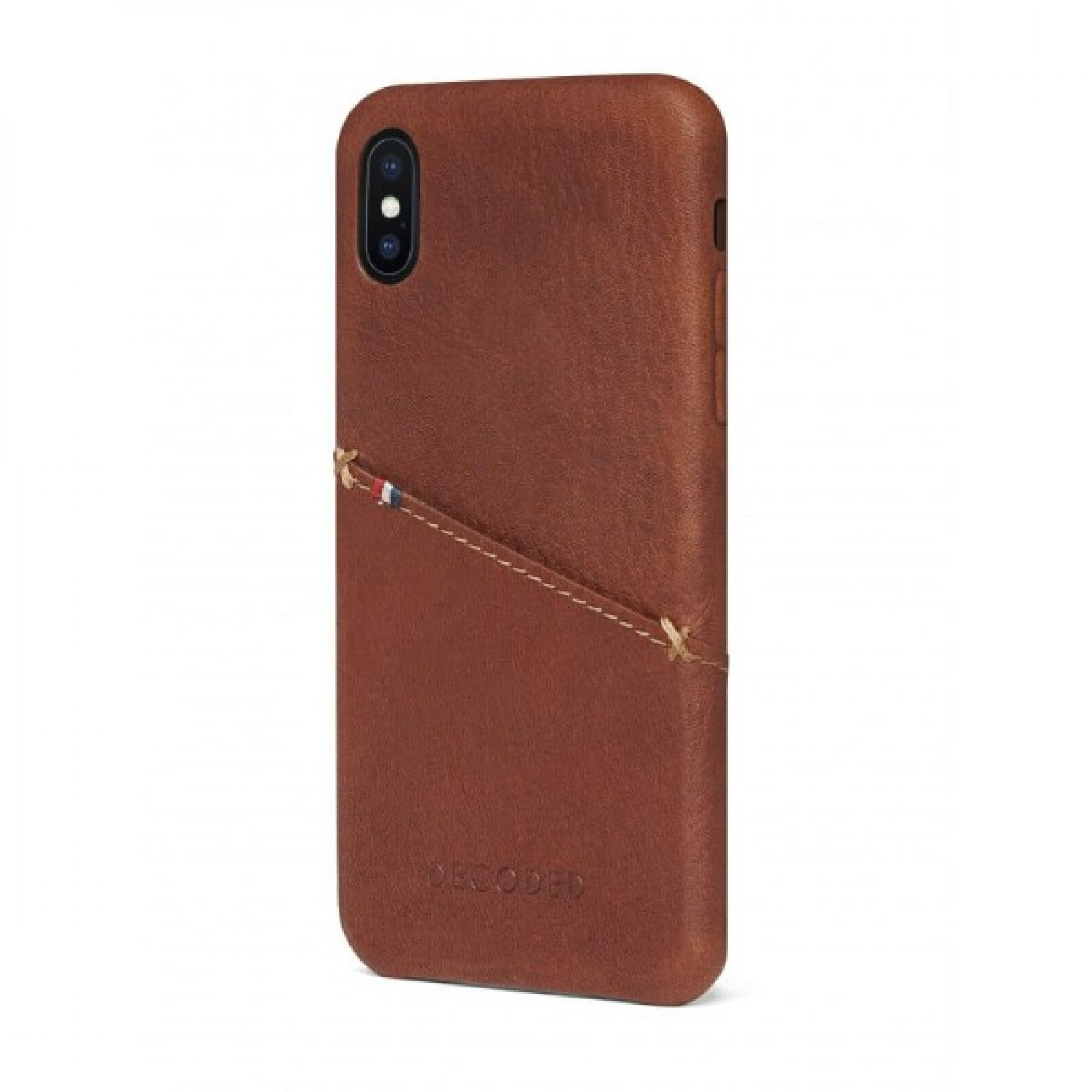 Чохол Decoded Leather Back для iPhone X Brown (D7IPOXBC3CBN)