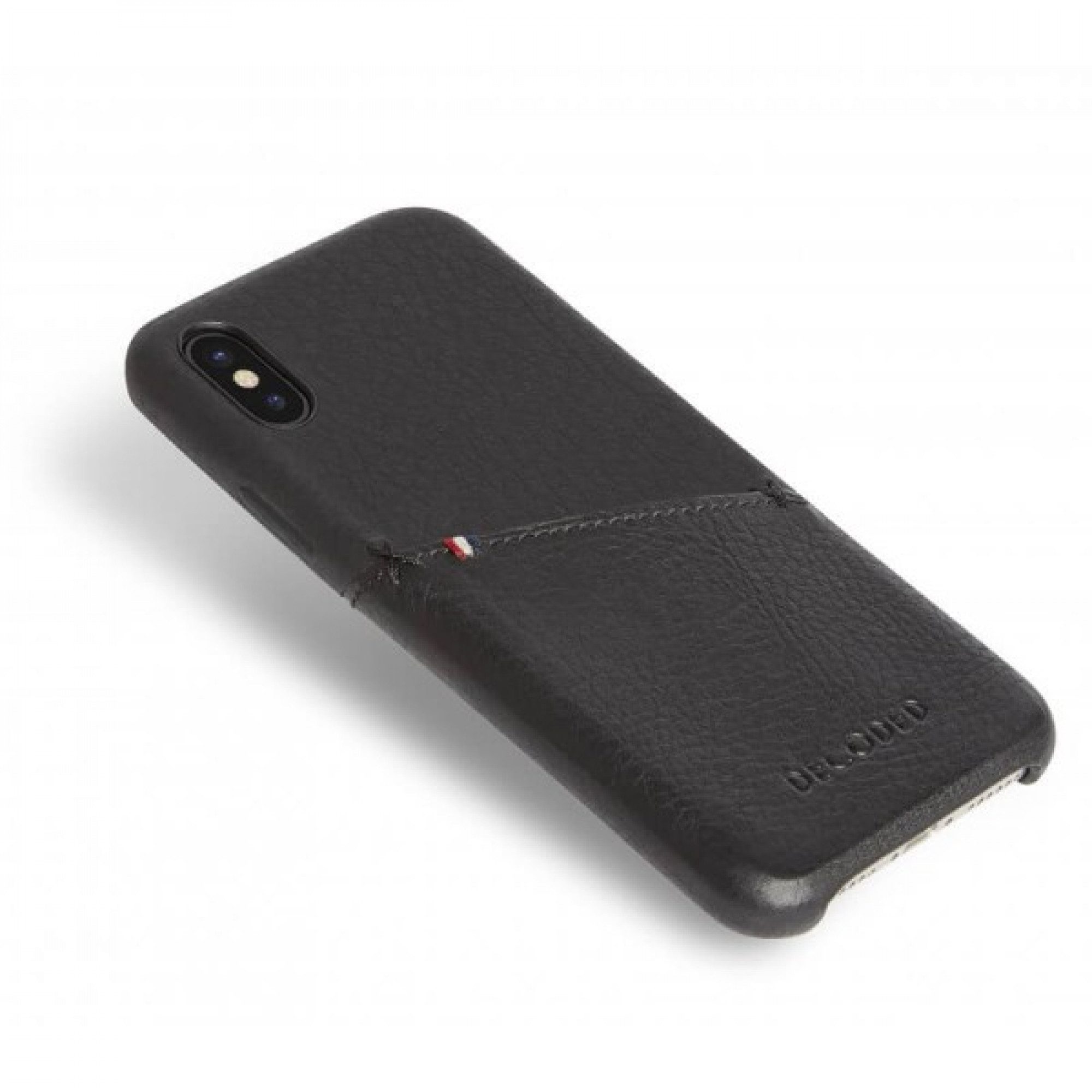 Чохол Decoded Leather Back для iPhone X Black (D7IPOXBC3BK)