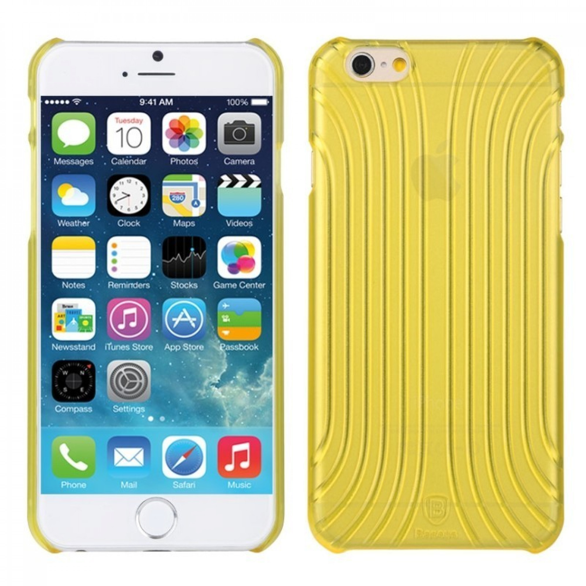 Чохол Baseus Shell для iPhone 6/6s Yellow