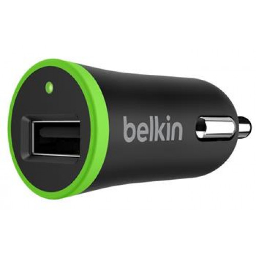 Автомобильное ЗУ Belkin USB Charger (USB 1Amp), Чорный F8J014btBLK