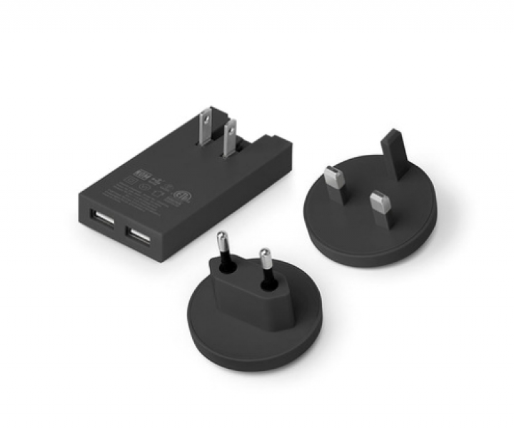 Зарядное Native Union Smart Charger 4-Port USB Fabric Slate (SM4-GRY-FB-INT)