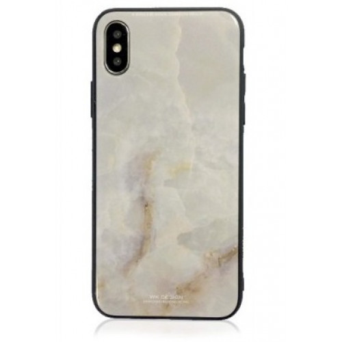 Чохол WK Design Glass LL11 для iPhone 7/8 Plus Marble White