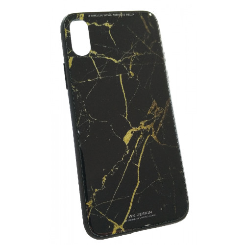 Чохол WK Design Glass LL12 для iPhone 7/8 Marble Gold