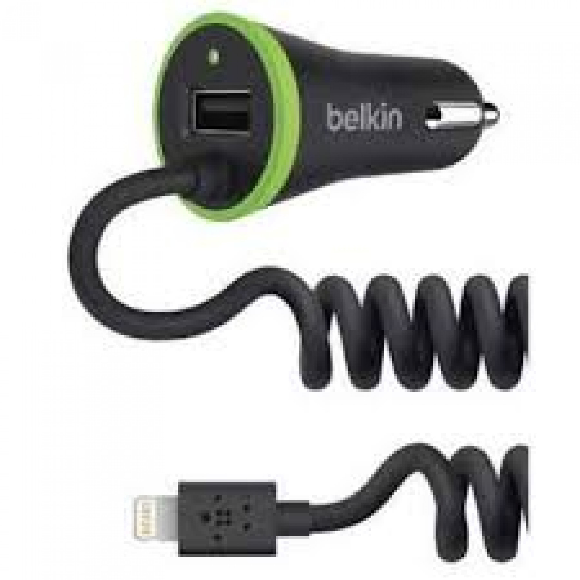 Автомобильное ЗУ Belkin BOOST UP (Lightning Cable USB) 3.4Amp
