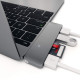 Хаб Satechi Type-C USB 3.0 3-in-1 Combo Hub Space Gray