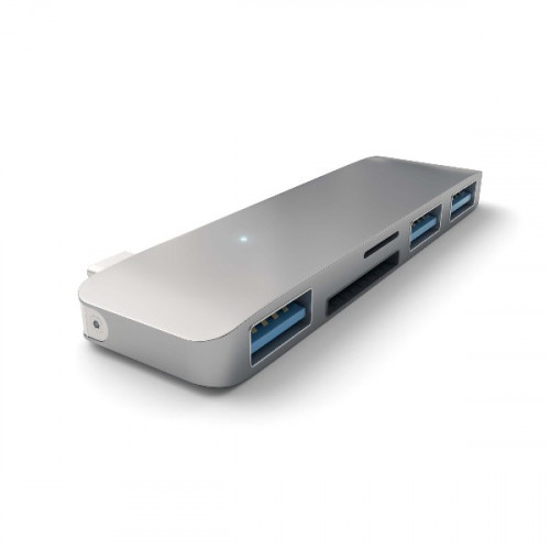 Хаб Satechi Type-C USB 3.0 3-in-1 Combo Hub Space Gray