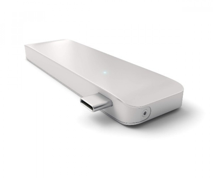 Хаб Satechi Type-C USB 3.0 3-in-1 Combo Hub Silver