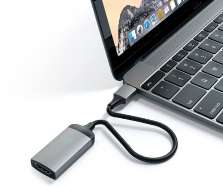 Адаптер Satechi Type-C HDMI Adapter Space Gray (ST-TC4KHAM)