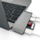 Хаб Satechi Type-C USB 3.0 Passthrough Hub Space Gray