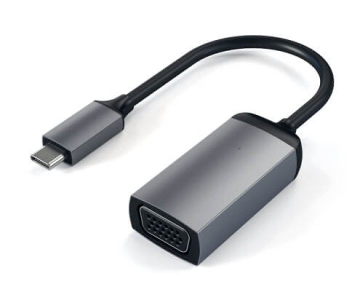 Адаптер Satechi Type-C VGA Adapter Space Gray (ST-TCVGAM)