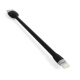 Кабель Satechi Flexible Charging Lightning Cable 6 (0.15 m) Black
