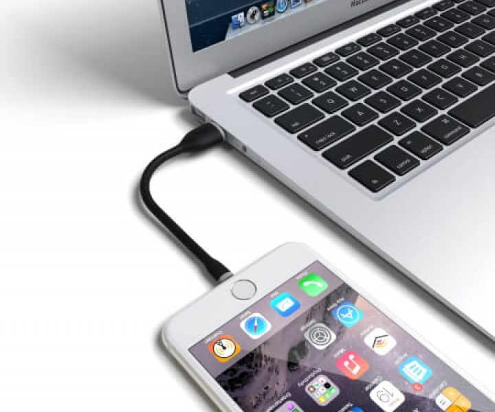 Кабель Satechi Flexible Charging Lightning Cable 6 (0.15 m) Black