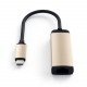 Сетевая карта GbE Satechi Type-C Ethernet Adapter Gold (ST-TCENG)