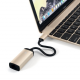 Сетевая карта GbE Satechi Type-C Ethernet Adapter Gold (ST-TCENG)