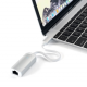 Сетевая карта GbE Satechi Type-C Ethernet Adapter Silver (ST-TCENS)