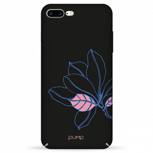 Чохол Pump Tender Touch Case для iPhone 7Plus / 8Plus Black Flower (PMTT8P / 7P-7 / 97G)