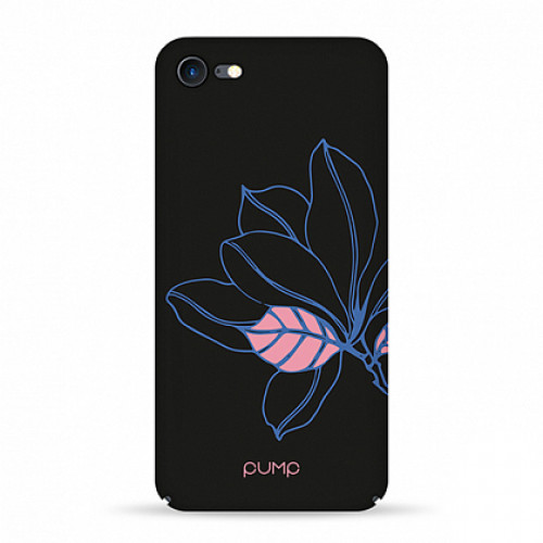 Чохол Pump Tender Touch Case для iPhone 7/8 Black Flower (PMTT8 / 7-7 / 97G)