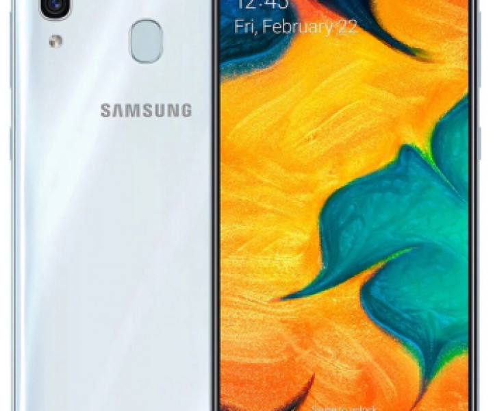 Samsung Galaxy A30 A305F 4/64GB White (SM-A305FZWOSEK) (UA UCRF)