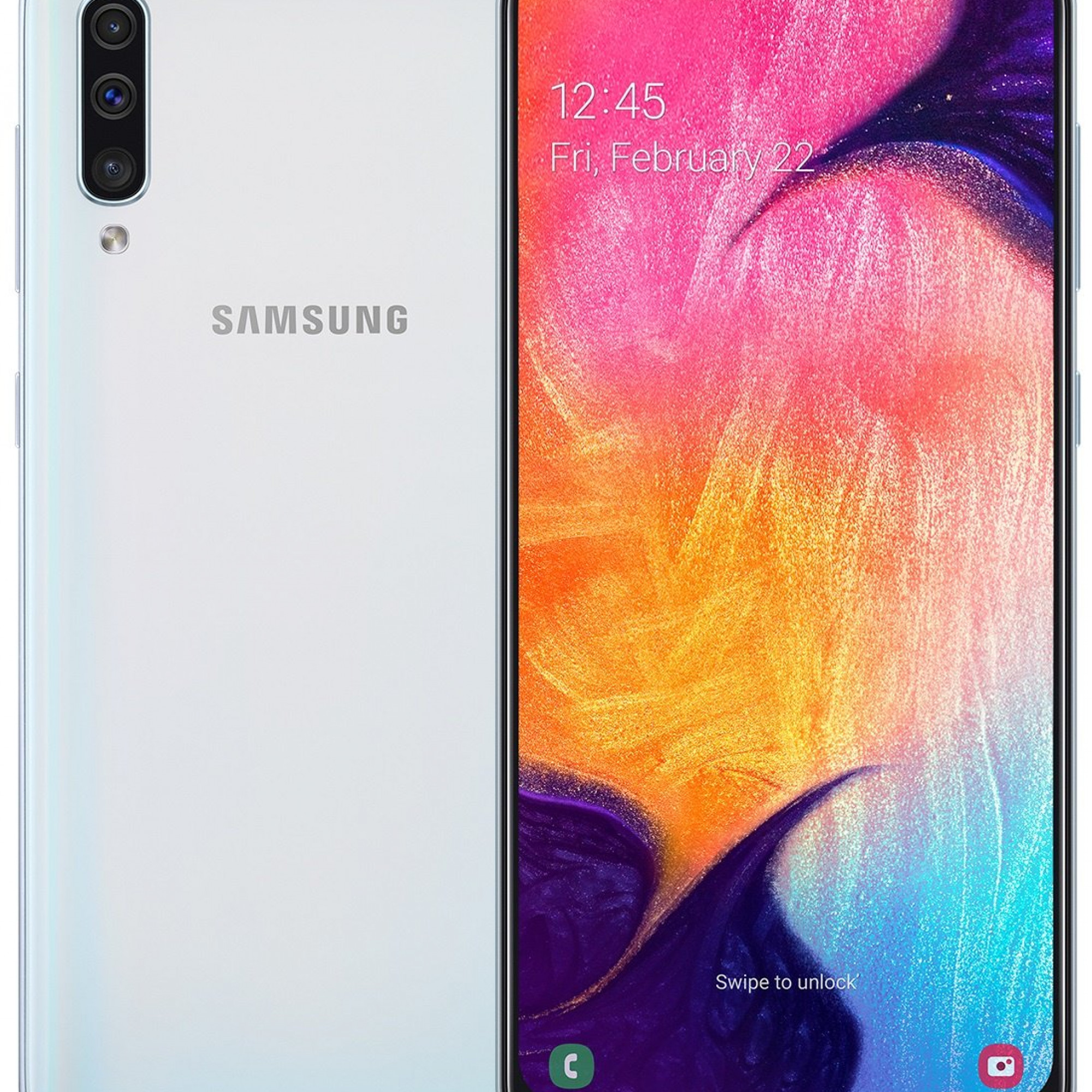 Samsung Galaxy A50 A505F 4 / 64GB White (SM-A505FZWUSEK) (UA UCRF)