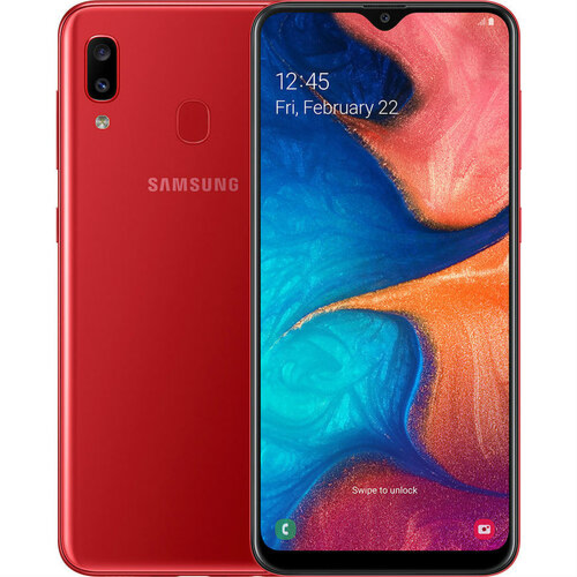 Samsung Galaxy A20 A205F 3/32GB Red (SM-A205FZRVSEK) (UA UCRF)