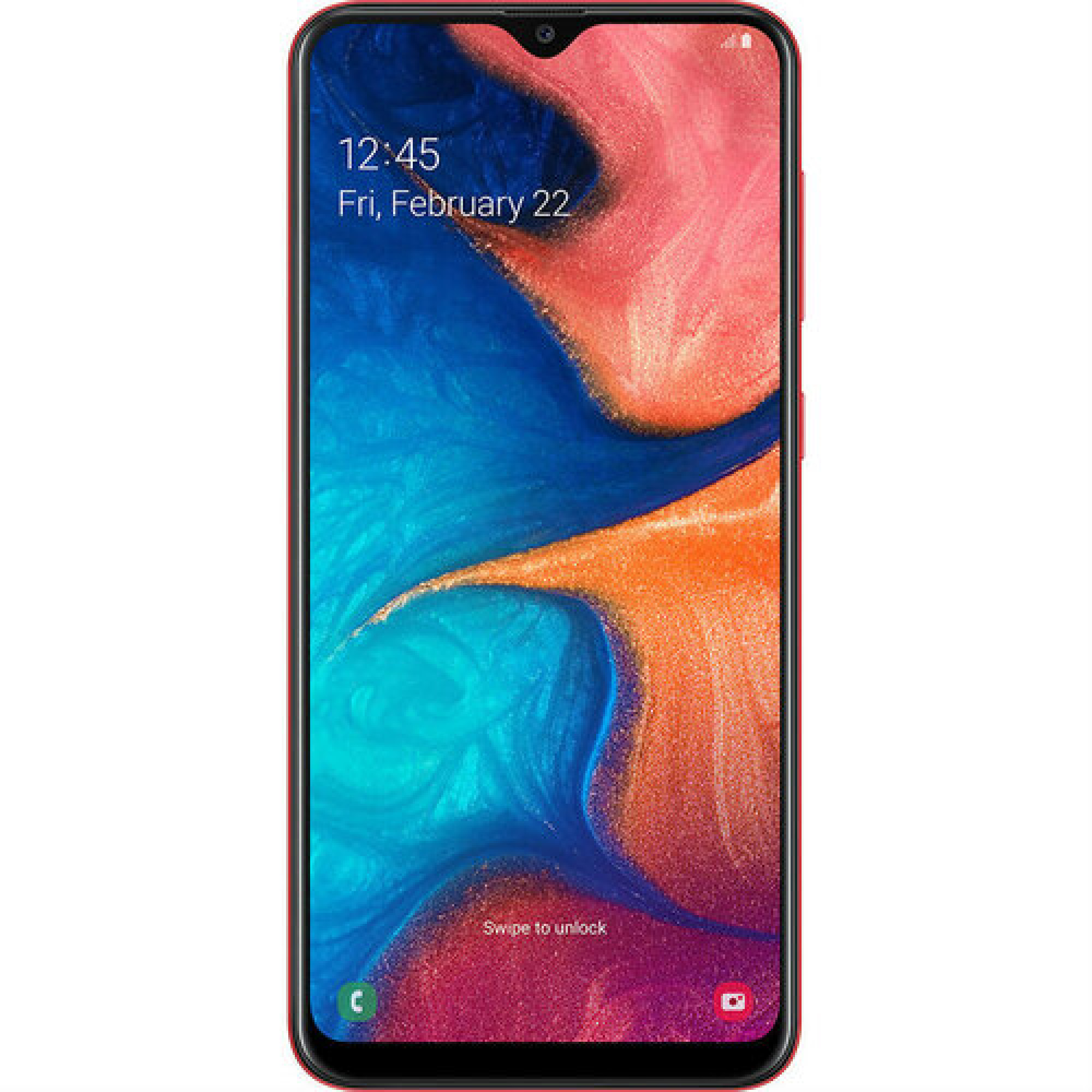 Samsung Galaxy A20 A205F 3/32GB Red (SM-A205FZRVSEK) (UA UCRF)