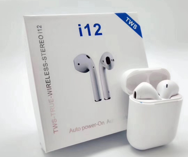 Наушники Bluetooth HBQ I12 TWS White беспроводные 