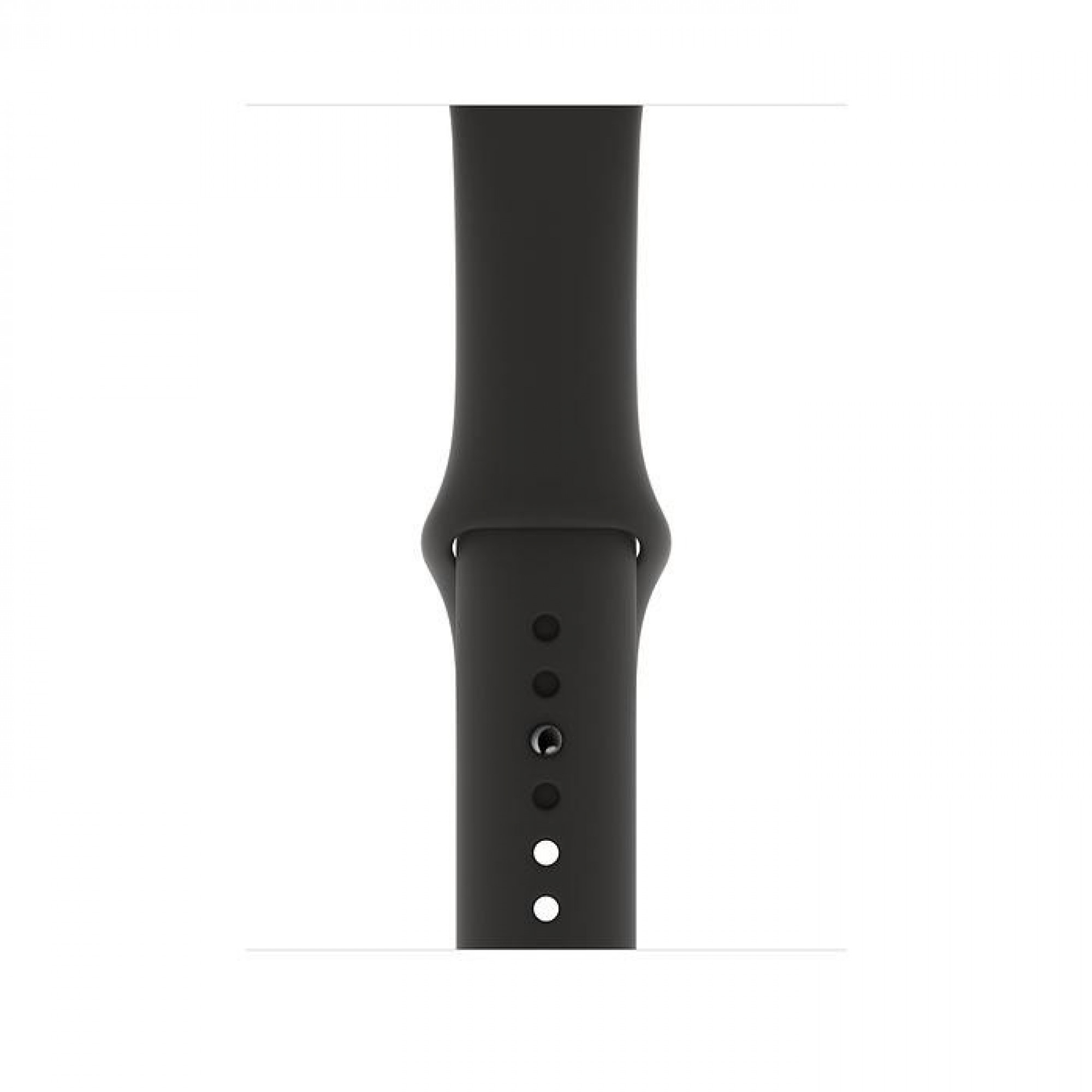 Apple Watch Series 5 (GPS) 44mm Space Gray Aluminum Case with Black Sport Band (MWVF2)