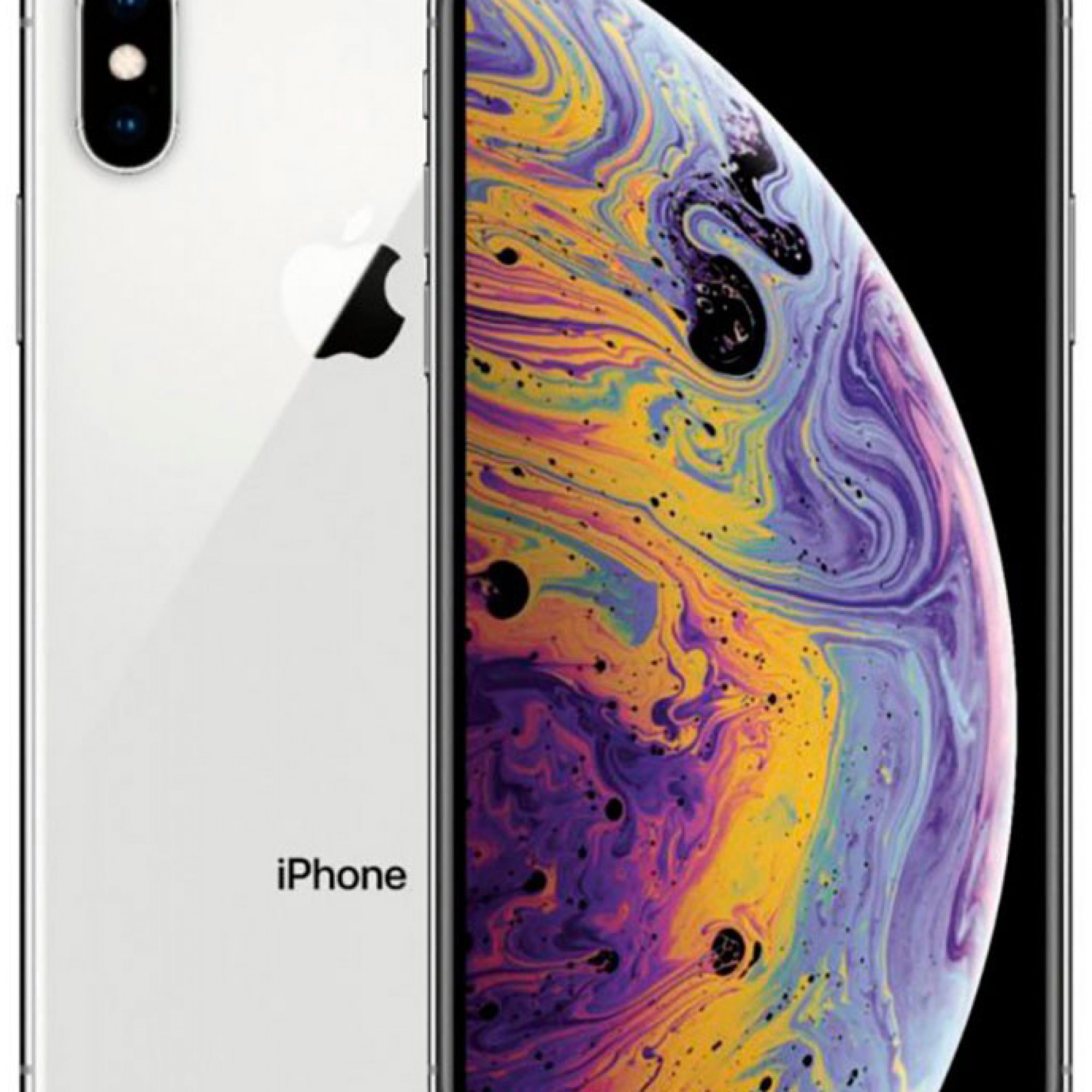 iPhone XS Max 256gb, Dual Sim Silver (MT752)