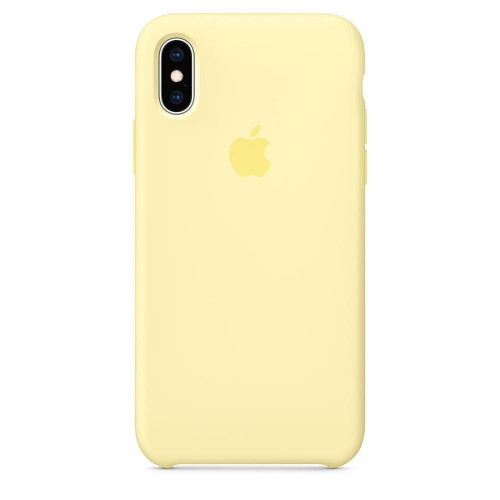 Чохол для смартфона Apple iPhone XS Silicone Case - Mellow Yellow (MUJV2)