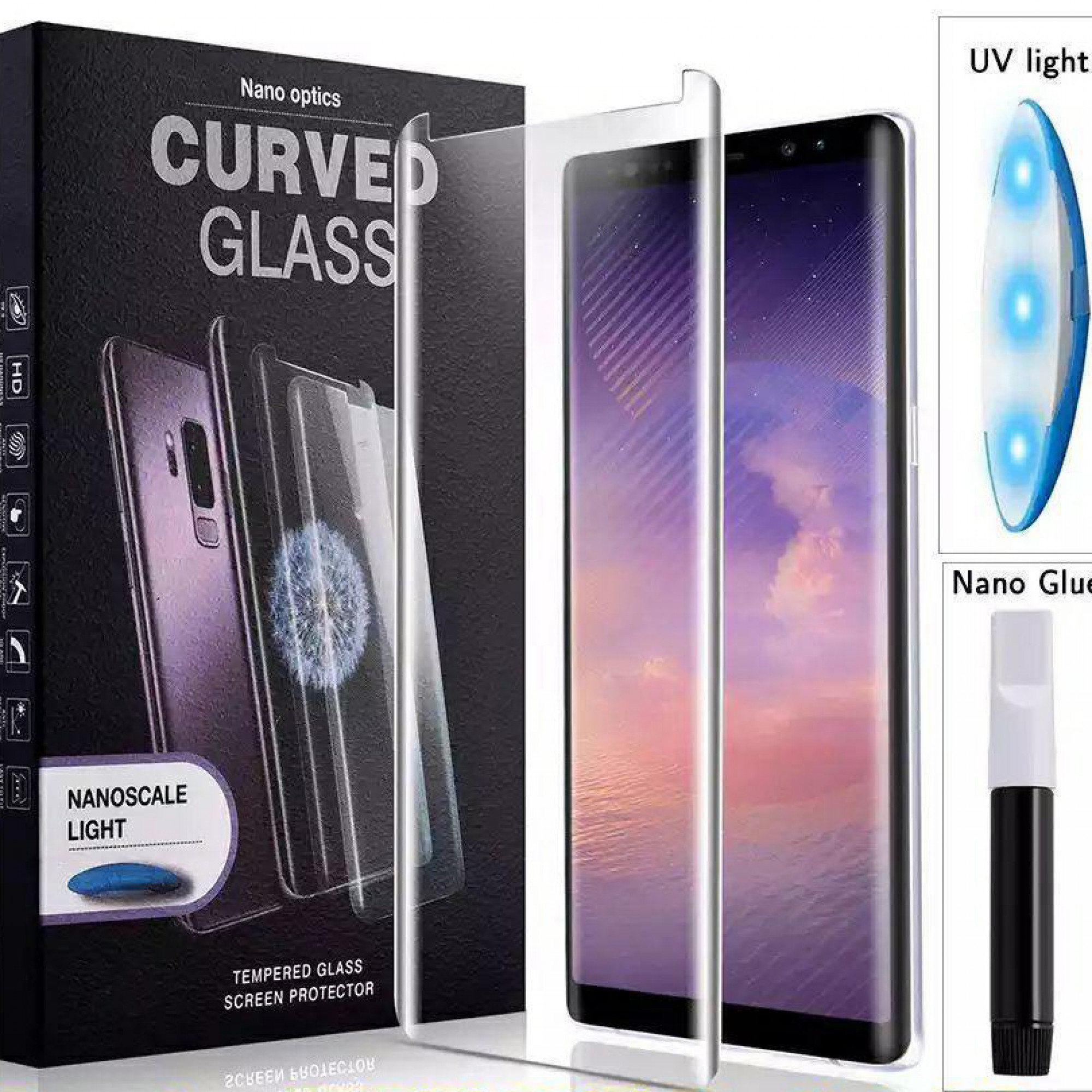 Защитное стекло Mocolo Nano Optics UV Liquid для Samsung Note 8
