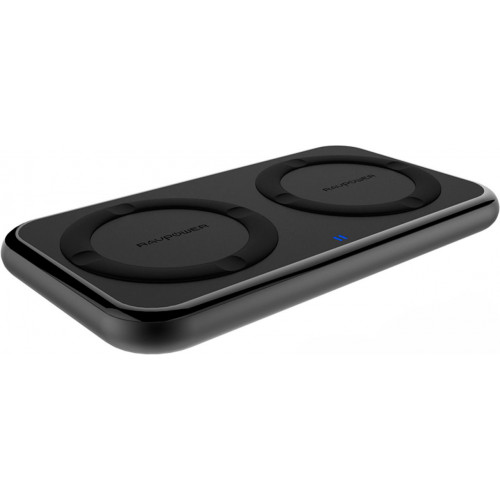 Беспроводное зарядное устройство RAVPower 36W Dual Qi Wireless Fast Charging Pad (RP-PC065)